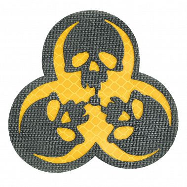 Патч светоотражающий "Био-опасность" STICH PROFI