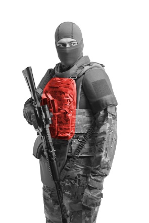 Пакет противоосколочный для передней или задней части